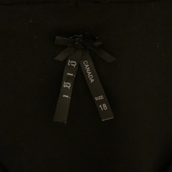 Black with white polka dot dress - Picture 4 of 4